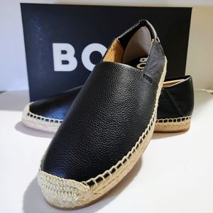 Hugo Boss Slip-on Espadrilles in Leather